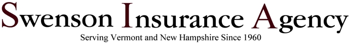 Swenson Insurance Agency, Serving Vermont and New Hampshire Since 1960